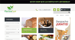 Desktop Screenshot of martinafood.cl